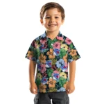 New York Rangers Hawaiian Shirt – Brilliant Hibiscus Garden