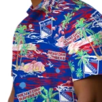 New York Rangers Hawaiian Shirt – Hawaii Island