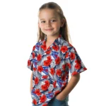 New York Rangers Hawaiian Shirt – Hibiscus Fiesta