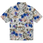 New York Rangers Hawaiian Shirt – Hibiscus Seaside
