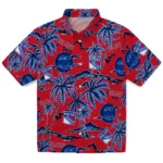 New York Rangers Hawaiian Shirt – Palm Sunset