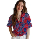 New York Rangers Hawaiian Shirt – Palm Sunset
