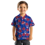New York Rangers Hawaiian Shirt – Palm Tree Motif