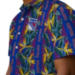 New York Rangers Hawaiian Shirt – Paradise Vines