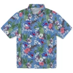 New York Rangers Hawaiian Shirt – Pineapple Bouquet