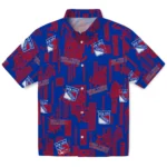 New York Rangers Hawaiian Shirt – Turtle Lines
