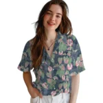 New York Yankees Hawaiian Shirt – Anthurium Overlay