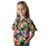 New York Yankees Hawaiian Shirt – Brilliant Hibiscus Garden
