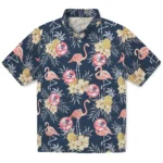 New York Yankees Hawaiian Shirt – Flamingo Hibiscus