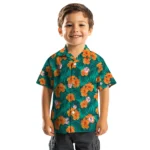 New York Yankees Hawaiian Shirt – Hibiscus and Palm Leaves