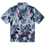 New York Yankees Hawaiian Shirt – Hibiscus Arrangement