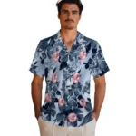 New York Yankees Hawaiian Shirt – Hibiscus Arrangement