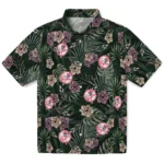 New York Yankees Hawaiian Shirt – Hibiscus Leaves Pattern