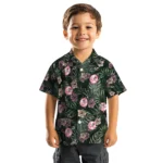 New York Yankees Hawaiian Shirt – Hibiscus Leaves Pattern
