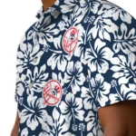 New York Yankees Hawaiian Shirt – Hibiscus Motif