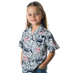 New York Yankees Hawaiian Shirt – Hibiscus Overlay