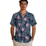 New York Yankees Hawaiian Shirt – Leaf Outline
