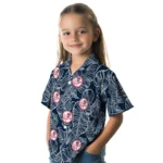 New York Yankees Hawaiian Shirt – Leaf Outline