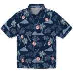 New York Yankees Hawaiian Shirt – Palm And Clouds