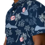 New York Yankees Hawaiian Shirt – Palm And Clouds