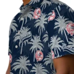New York Yankees Hawaiian Shirt – Palm Tree Motif