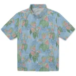 North Carolina Tar Heels Hawaiian Shirt – Anthurium Overlay