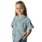 North Carolina Tar Heels Hawaiian Shirt – Anthurium Overlay