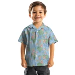 North Carolina Tar Heels Hawaiian Shirt – Anthurium Overlay