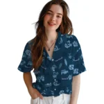 North Carolina Tar Heels Hawaiian Shirt – Beach Vibe