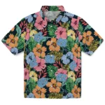 North Carolina Tar Heels Hawaiian Shirt – Brilliant Hibiscus Garden