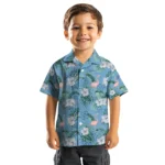North Carolina Tar Heels Hawaiian Shirt – Flamingo and Hibiscus