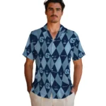 North Carolina Tar Heels Hawaiian Shirt – Golfing Plaid