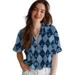 North Carolina Tar Heels Hawaiian Shirt – Golfing Plaid