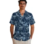 North Carolina Tar Heels Hawaiian Shirt – Hibiscus Exotic