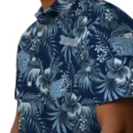 North Carolina Tar Heels Hawaiian Shirt – Hibiscus Exotic