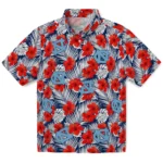 North Carolina Tar Heels Hawaiian Shirt – Hibiscus Fiesta