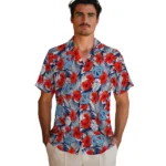 North Carolina Tar Heels Hawaiian Shirt – Hibiscus Fiesta
