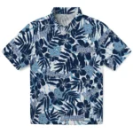 North Carolina Tar Heels Hawaiian Shirt – Hibiscus Overlay