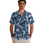 North Carolina Tar Heels Hawaiian Shirt – Hibiscus Overlay