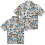 North Carolina Tar Heels Hawaiian Shirt – Hibiscus Seaside