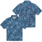 North Carolina Tar Heels Hawaiian Shirt – Leaf Outline