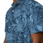 North Carolina Tar Heels Hawaiian Shirt – Leaf Outline
