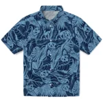 North Carolina Tar Heels Hawaiian Shirt – Monstera Layer