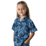 North Carolina Tar Heels Hawaiian Shirt – Monstera Layer