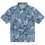 North Carolina Tar Heels Hawaiian Shirt – Palm Leaves