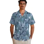 North Carolina Tar Heels Hawaiian Shirt – Palm Leaves