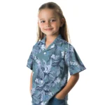 North Carolina Tar Heels Hawaiian Shirt – Palm Leaves