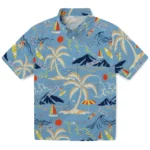 North Carolina Tar Heels Hawaiian Shirt – Palm Tree Island