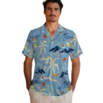 North Carolina Tar Heels Hawaiian Shirt – Palm Tree Island