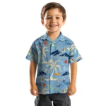 North Carolina Tar Heels Hawaiian Shirt – Palm Tree Island